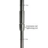 Stainless Steel Open Leg Rod for Sex Slave Cosplay Anklecuff Open Leg Restraint BDSM Bondage Adjustable Sex Toy
