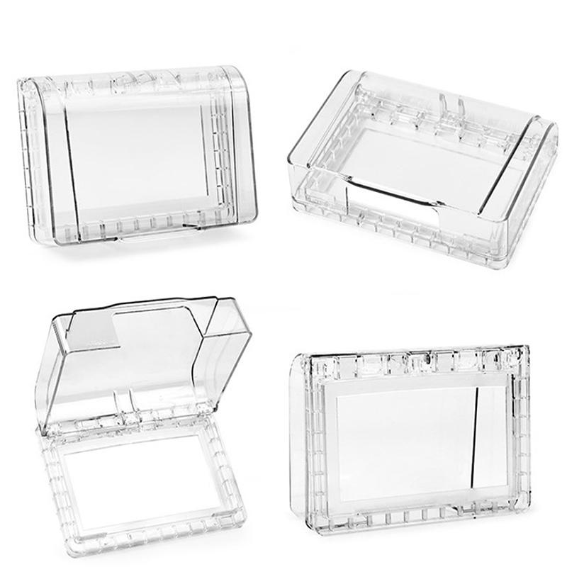 1 шт. самоклеящаяся водонепроницаемая крышка для электрической вилки, защитная коробка для розеток, защитный короб для выключателя, принадлежности для ванной комнаты