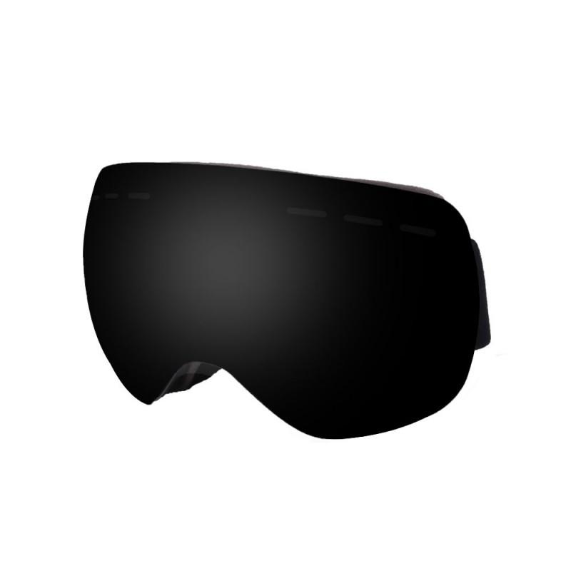 Double-Layer Anti-Fog Ski Goggles With Wide Spherical Lens Adults Windproof Snow Sports Eyewear Compatible Prescription