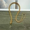 Retro Leather Change Bag, Neck Necklace, Women'S Small And Long Sweater Chain, Earphone Protective Cover, Can Be Stored Crossways.