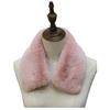1Pc Thicker Warm Fluffy Faux Fur Scarf Leather Collar Women Shawl Winter