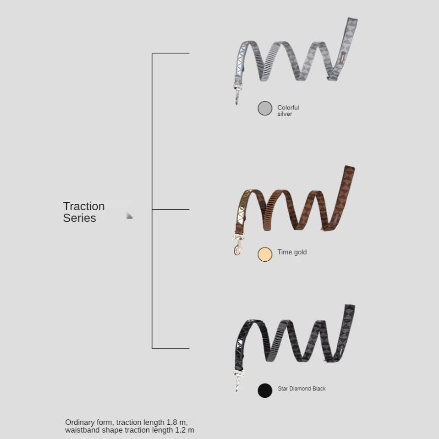 Дизайнерская нагрудная шлейка для собак с блестками, светящаяся большая шлейка для собак, роскошный ошейник для собак, взрывозащищенная шлейка с пуншем, аксессуары для собак