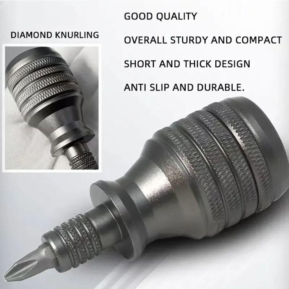 Multifunctional Screwdriver 1/4 Inch Repair Tools Portable Torx Screw Driver Bit EDC