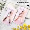Щипцы для завивки ресниц Долговечный эффект с кистью Декор в форме сердца Эргономичная ручка Широкоугольная эластичная пружина Автоматический отскок Портативный Нержавеющая сталь Водонепроницаемая