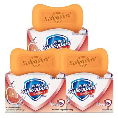 Мыло Safeguard Освежающее с грейпфрутом, 6 шт. (Плитки по 100 г)