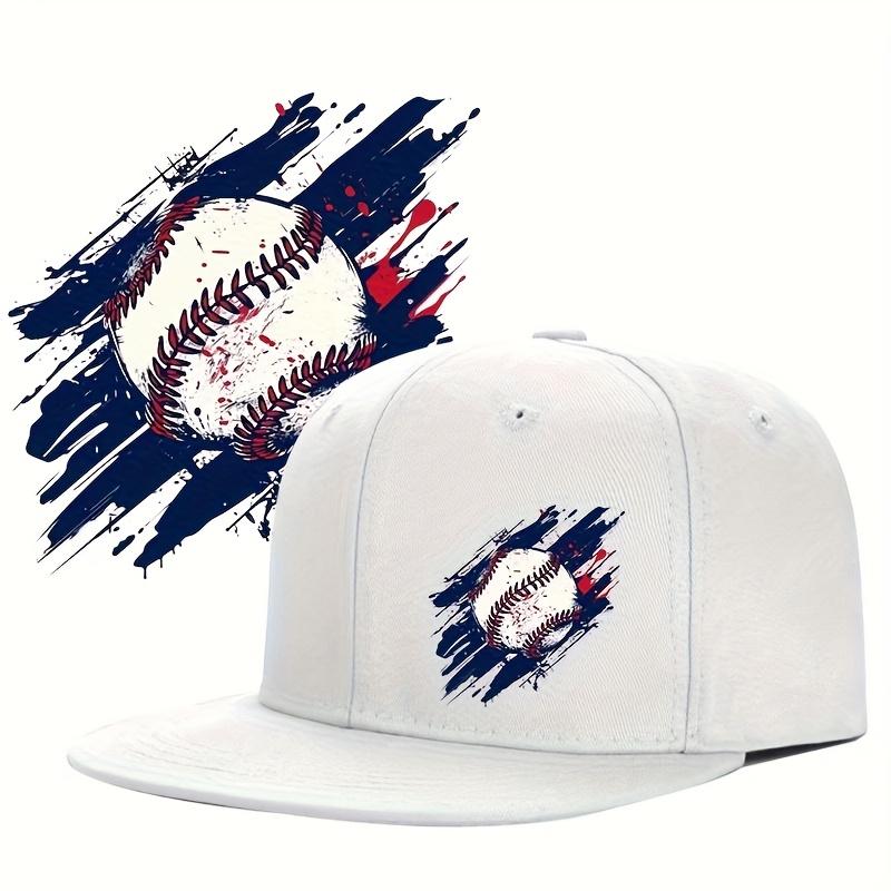 Бейсболка Snapback с графическим принтом в стиле гранж, с плоским козырьком, для взрослых, полиэстер, унисекс, для улицы, повседневная