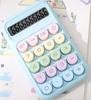 10 Digital School Student Calculator Mechanical Keyboard Fashion Color