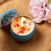 Dried Flower Aromatherapy Candle Smokeless Soy Wax Makou Can Household Scented Candles Perfect Birthday Gift with Souvenirs