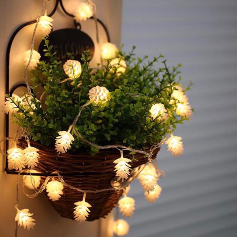 20 LED String Fairy Light Christmas Tree LED Lights Outdoor Garland Christmas Decorations for Home KTY