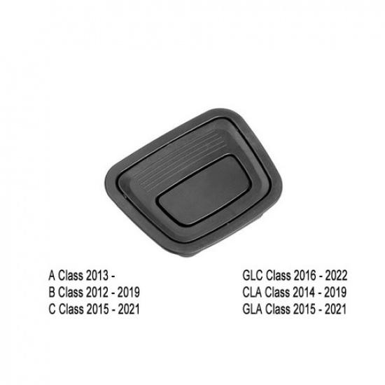Black ABS Car Rear Trunk Mat Handle Part For Benz A C Class W176 W205 2015-