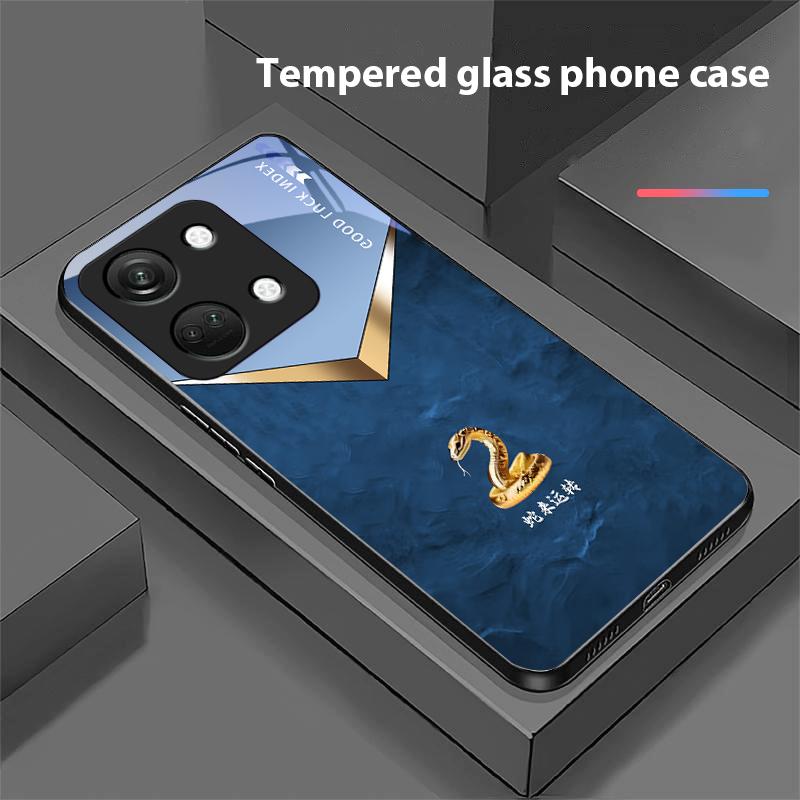Змеи Приходят Для OnePlus Nord 3 5 6T 7 Pro 8 12 10T Reno8 Lite 5G 10R Nord N30 Чехол для телефона из закаленного стекла с твердой оболочкой Черный