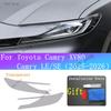 Для Toyota Camry XV80 LE SE Наружный Передний Фонарь Черная Антицарапийная Наклейка Фары Прозрачная Защитная Пленка Пленки на Стойки BC