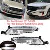 Foglight Foglamp For Ford Explorer Sport Fusion Mondeo 2017 2018 Car LED Front Bumper Fog Light DRL Daytime Driving