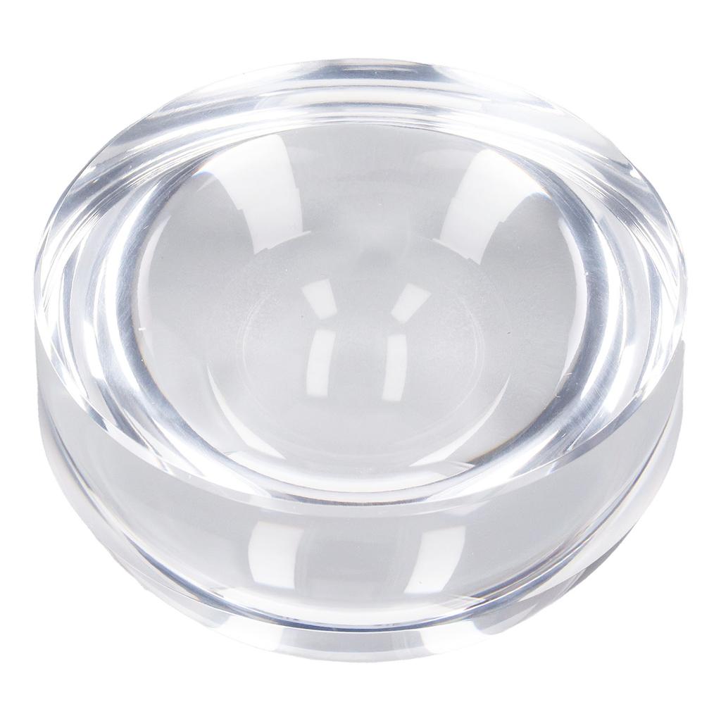 Лупа 4X Полностью оптический акриловый купол высокой четкости Полусферическая линза 93x61 мм