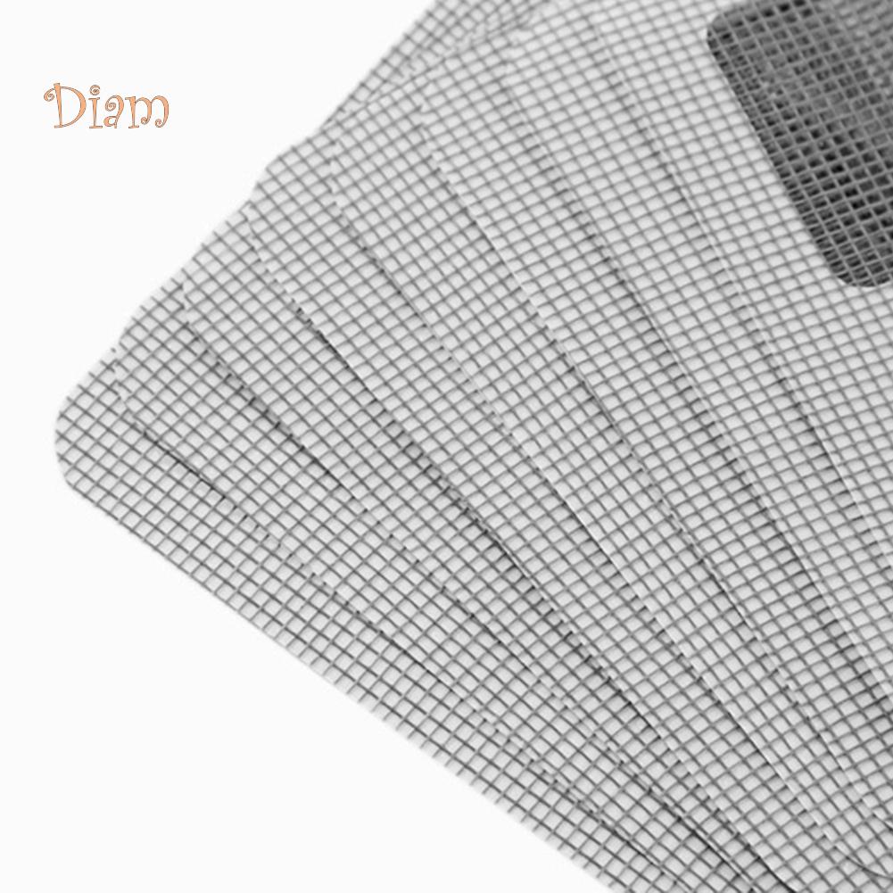 Антимоскитная сетка небольшого размера на форточку 3 шт Размер 10х10 см