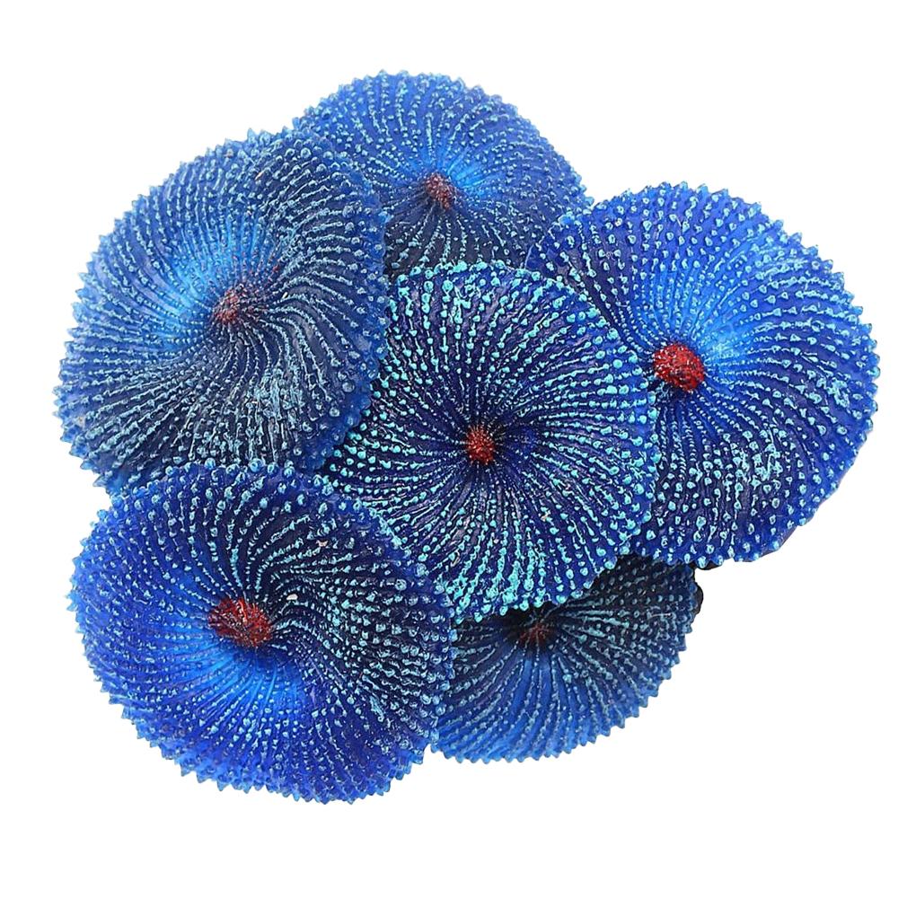 Aquarium Artificial Coral Fish Tank Landscape Decoration Plant Simulation Vivid Soft Coral Ornament Fish Tank Decoration
