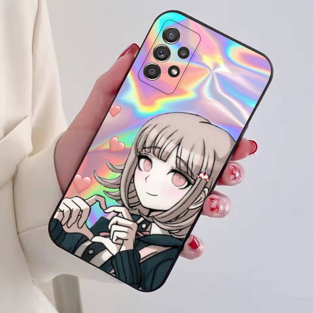 Чехол для телефона Danganronpa C-Чиаки Нанами Черный Силиконовый Мягкий Для Samsung S25,S24,S21,S22,S23,S30,Ultra,S20,Plus,Fe,Lite