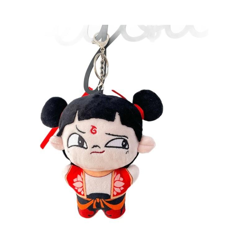 Демон Нэчжа Плюшевая Кукла Рюкзак Аксессуар Фигурка Украшение Подвеска Дизайн