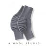 100% Wool Knee Warmers Men Women Thick Knitted Joint Support Cold Weather Cycling Running Fitness Fishing