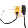 1 Pair 12V Universal Motorcycle Turn Signal Indicator Light Turning Amber Lamp Bulb Motorbike Lamps Blinker Flash Bike Lamp