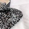 Blingbling Knot Handbag Paillette Portable Storage Bag Simple Sequin Evening Bag  Girl