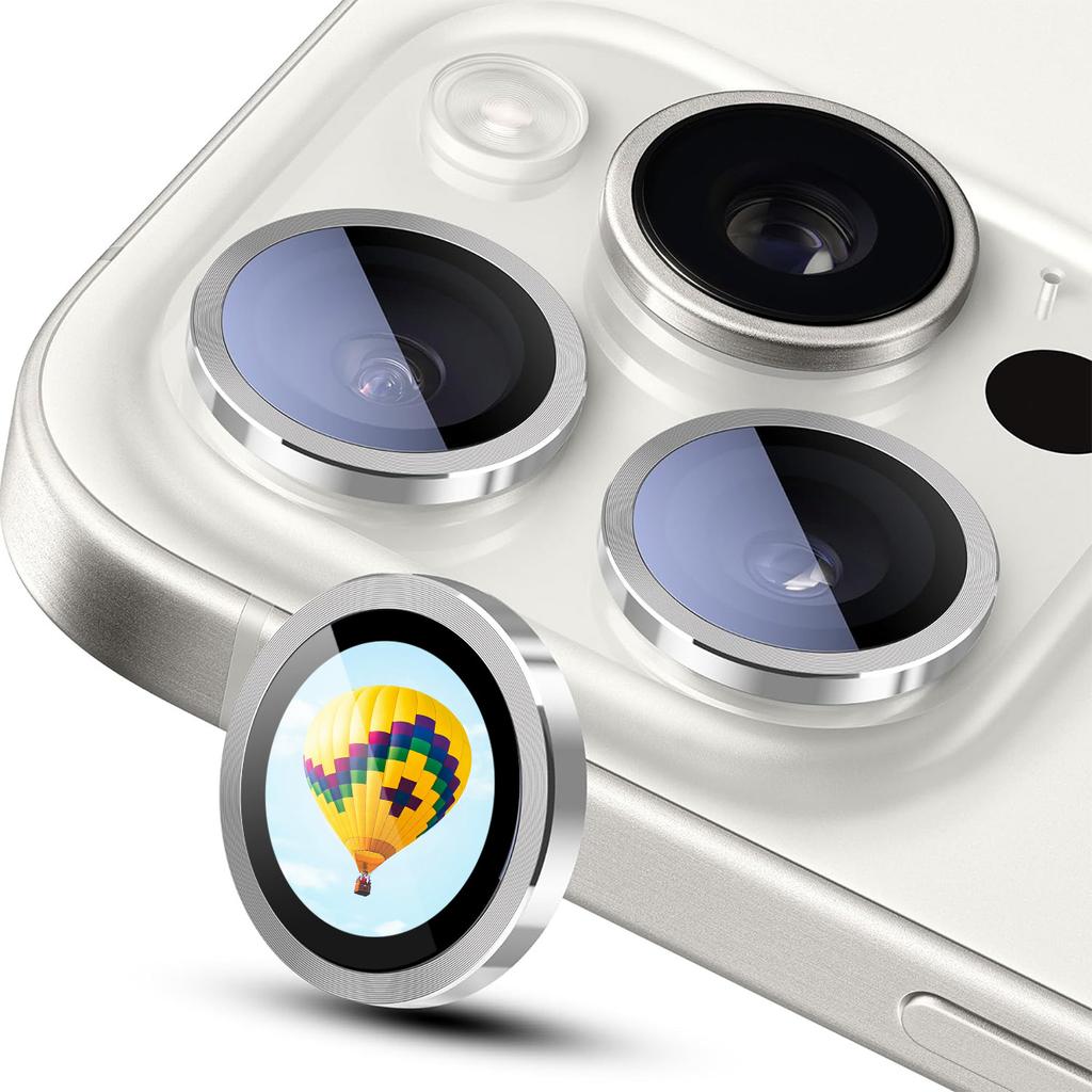 ENKAY HAT PRINCE Для iPhone 15 Pro/15 Pro Max Защитная накладка на заднюю линзу с дополненной реальностью Защита объектива камеры Металлическое кольцо