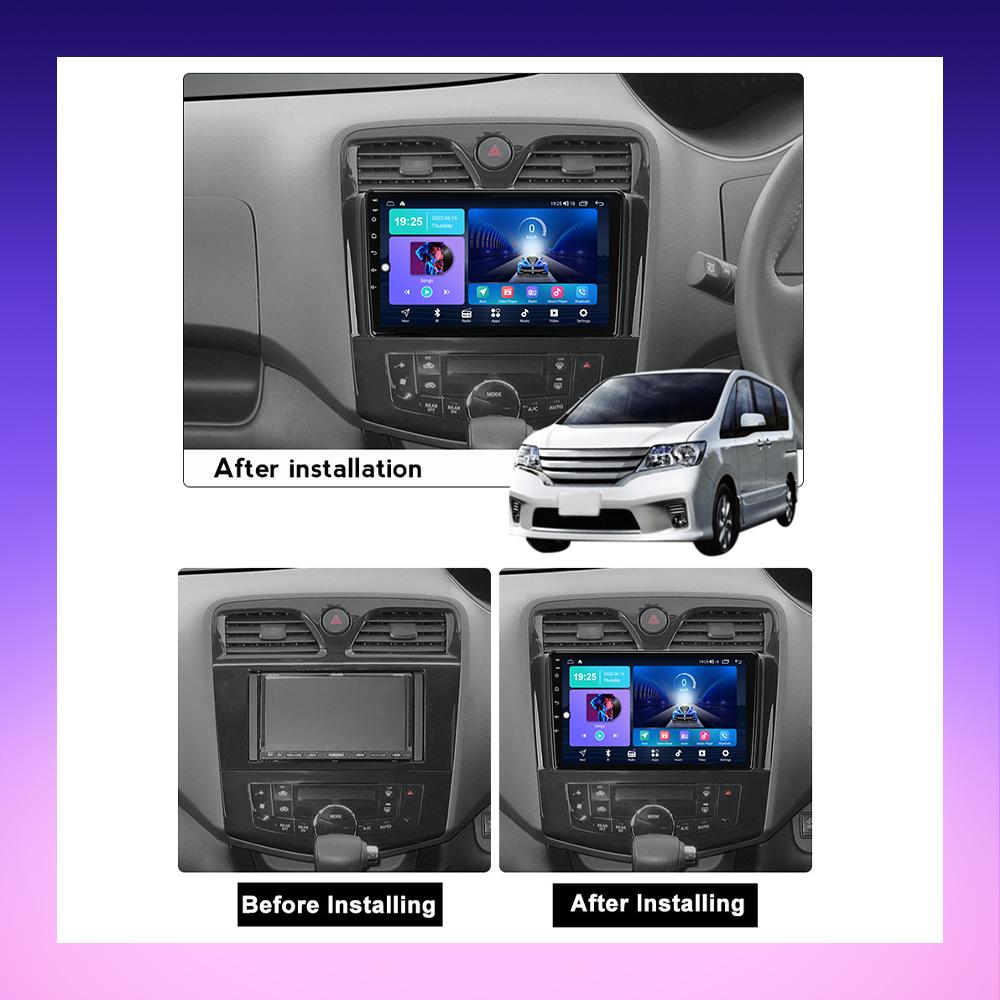 2 DIN Android Carplay Car Radio For Nissan Serena 4 C26 2010 - 2016 Multimedia Player Head Unit Stereo GPS Navigation BT WIFI 2+32GB