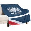 British Airways Landor Livery Throw Blanket Blanket Fluffy Fashion Sofa Blankets