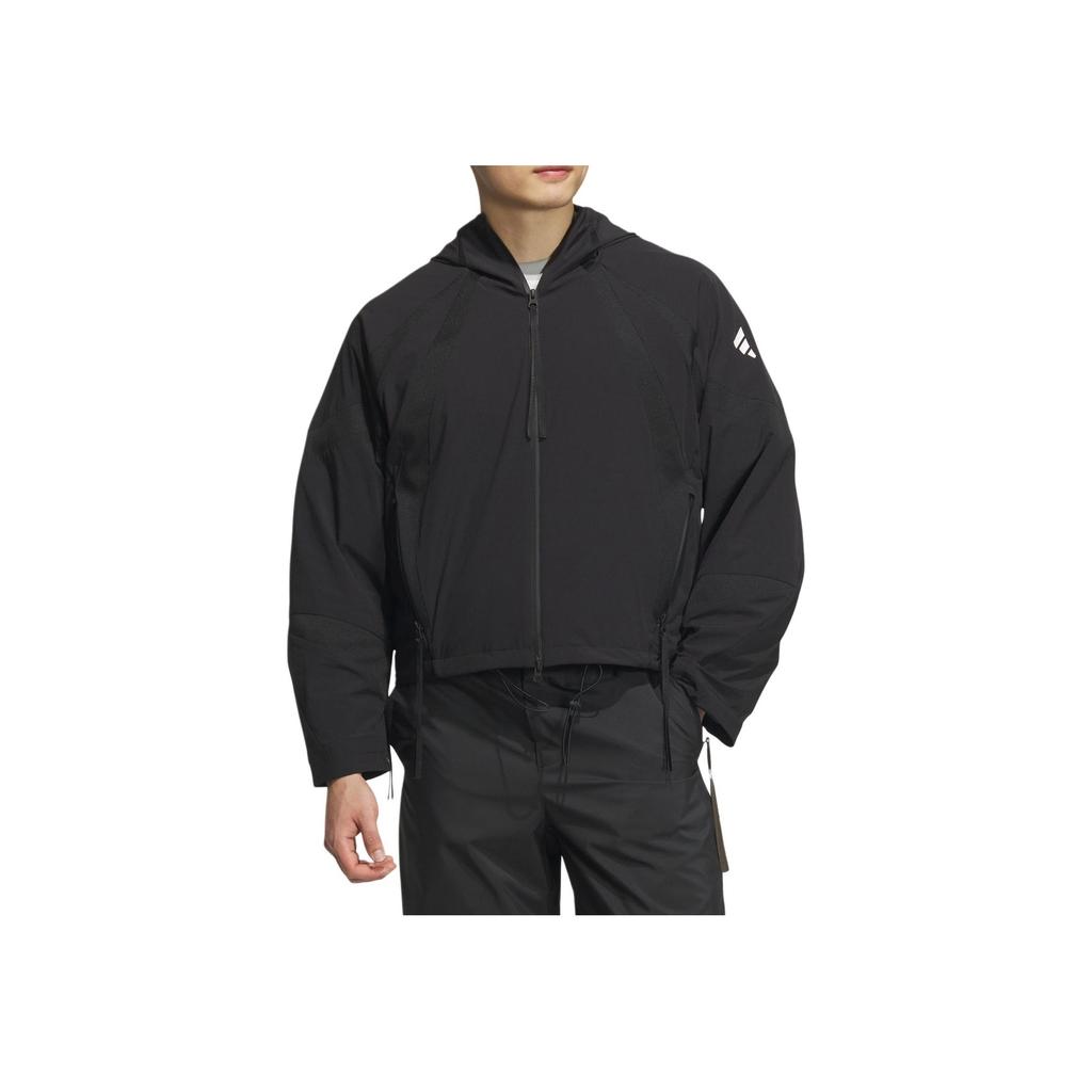 Adidas FW24 Pre куртка Future Style Series с капюшоном спортивная повседневная куртка с длинным рукавом мужские куртки черные JN3427