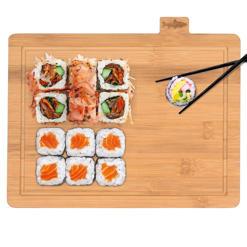 Dori Bamboo Chopping Board, Set Of 4