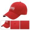 Canada Not For Sale Baseball Cap Adjustable Red Hat with Maple Leaf Embroidery for Outdoor Activities & Casual Wear Snapback Cap