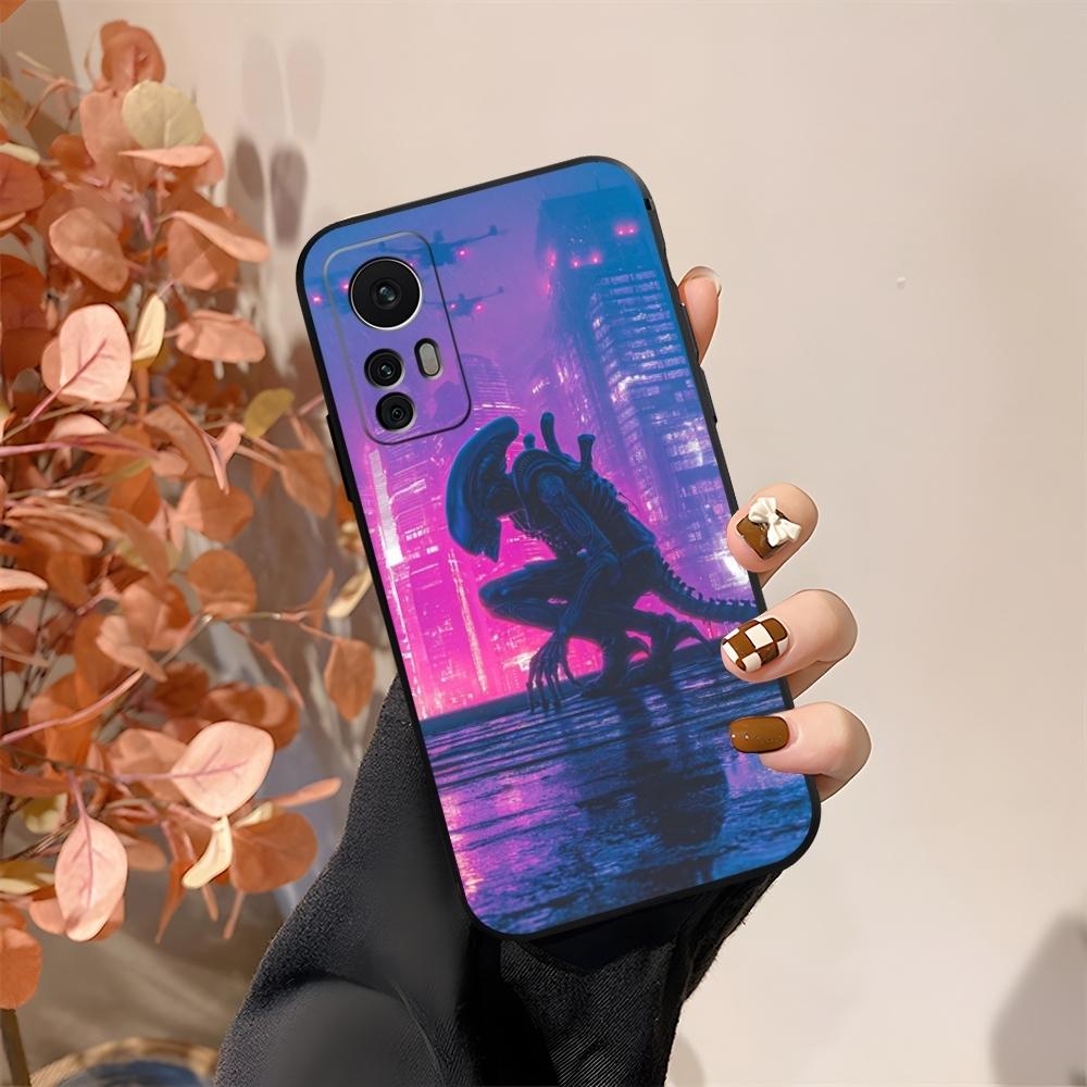 Чехол для телефона с изображением Чужого Ксеноморфа из фильма Fundas Для Xiaomi 15 14 12 Lite Pro 13 11t POCO X5 M6 M5 X6 X3 F5 F6 Pro