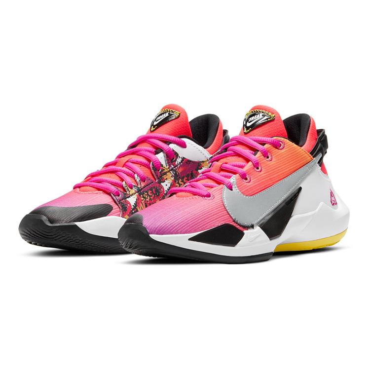 New Nike Zoom Freak 2 Bright Crimson Fire Pink GS CT4592-600