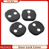 4 шт., защитная крышка для дверного замка автомобиля из АБС-пластика, наклейка для Kia Rio 5 Mohave Morning Rondo 7 Carens Koup Optima