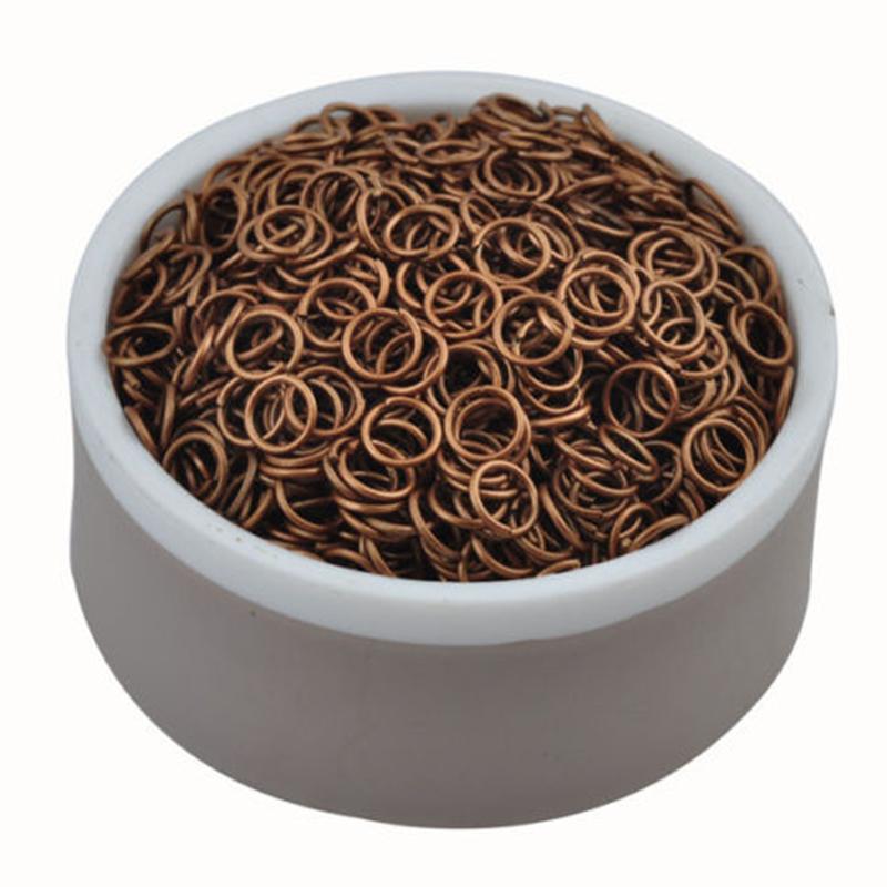 Товары для вечеринок, соединительные кольца Aolly Single Split, фурнитура для поделок, золотисто-серебристые серьги, покрытая бронзой, изготовление ювелирных изделий своими руками, 4–10 мм, 200–480 шт.