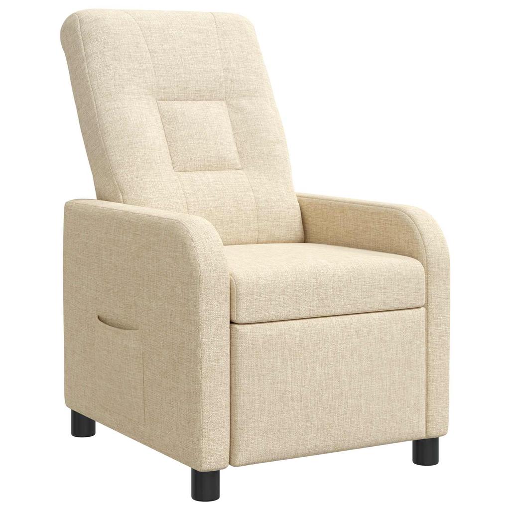 Recliner Cream Fabric