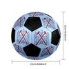 Футбольный мяч для мини-футбола West Ham United, разноцветный, машинная строчка, ПВХ, размер 5, готов к командным тренировкам и соревнованиям, прочный, с высоким отскоком, крутой спортивный подарок