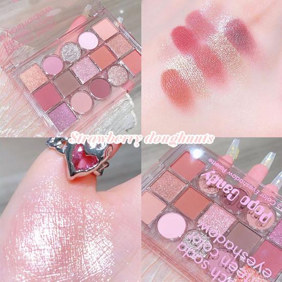 20 г модные тени для макияжа, легко окрашиваемые косметические средства с блестками, 15 цветов, матовые глянцевые тени для макияжа, женские поставки