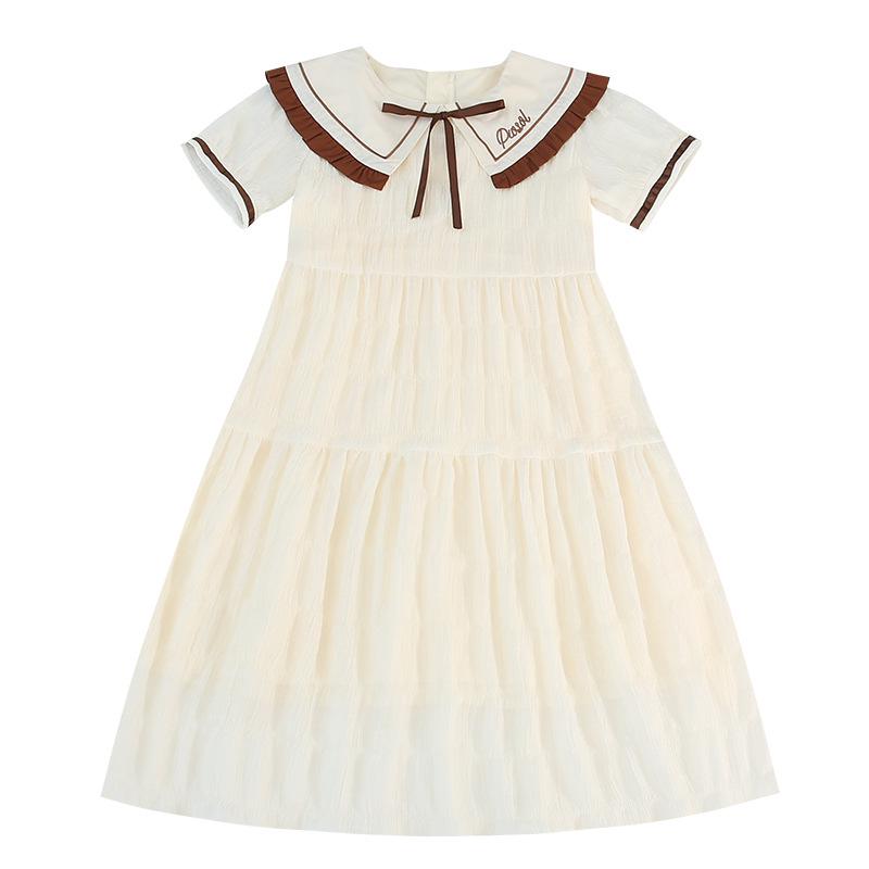 Summer 2025 Girls' Breathable Princess Dress - Trendy and Fashionable Children's Skirt