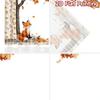 2pcs, 2D FLAT PRINTING Curtains (Without Rod) Autumn Fox(2) Halloween Festival Popular Curtains&Drapes Durable Polyester