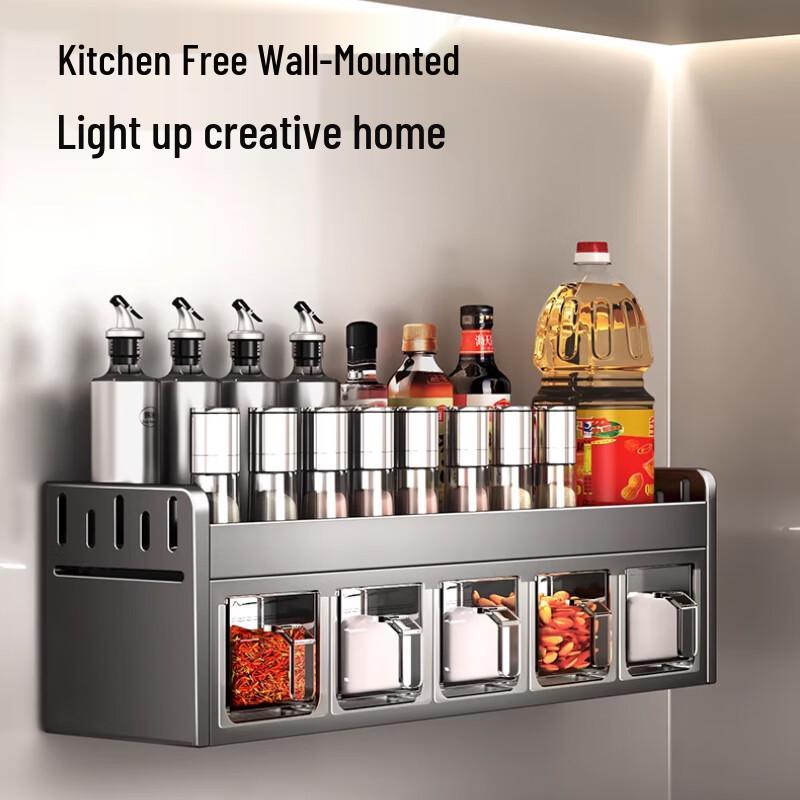 Yingbai Modern 3-Tier Tabletop Seasoning Storage Rack