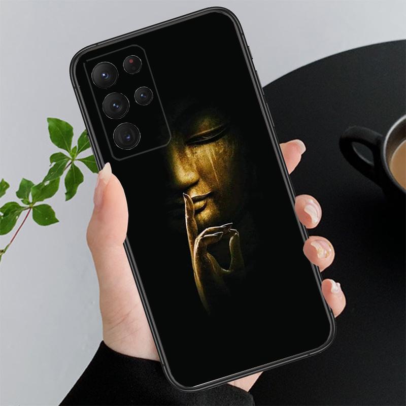 Дизайн с изображением Будды Чехол для телефона Samsung Galaxy S26 S25 S24 S23 S22 Ultra S23 S22 S25 Plus S24 FE S26Edge