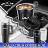 BXAOK1 Vacuum Flask Travel Thermal Cup Stainless Steel Coffee Mug For Kia Stinger Sonet Ceed Stonic Optima K7 K5 K8 K3 Seltos Telluride