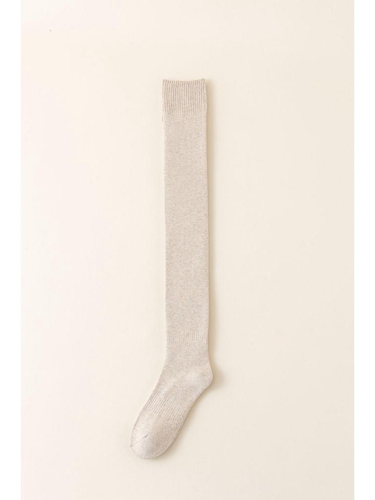 Плотные махровые хлопковые утягивающие теплые носки выше колена - приятные для кожи гольфы для женщин, идеально подходят для осени и зимы