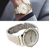 Quartz Men Watch Business Stylish Wristwatch Water Resistant Men Watch with Date Function for Business