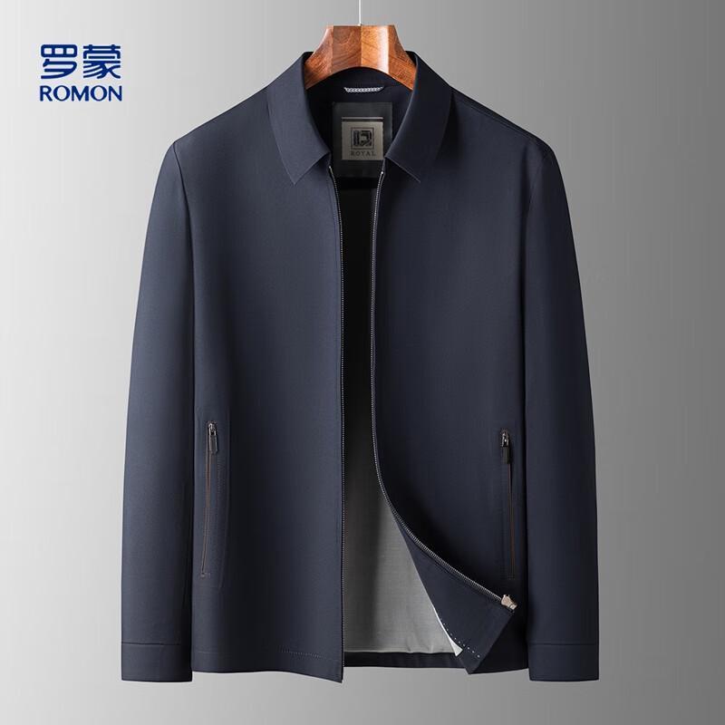 ROMON Мужской пиджак в стиле business casual с лацканами