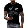 Summer New Hip Hop Funny Graphic T Shirts Men Fashion Casual Personality Printing Street Style Round Neck Short Sleeve Tees Tops