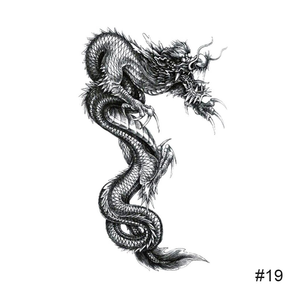 Маленькие свежие черные татуировки наклейки водонепроницаемые долговечные татуировки наклейки боди-арт татуировки для женщин мужчин