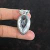 Кулон с ограненным белым топазом, ювелирное изделие ручной работы из драгоценных камней, кулон из стерлингового серебра 925 пробы, потрясающий винтажный кулон, кулон ручной работы, подарки для матери