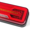 LED Combination Tail Lights DRL Dynamic Turn Signal Light Reflector Brake Reverse Light For Trailer Truck Tractor Camper 12V 24V